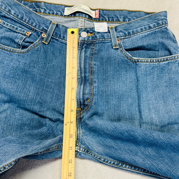 Vintage‎ Levi's 559 Jean Men's 34x32 Blue Relaxed Straight Medium Wash Denim Y2K - Picture 14 of 15